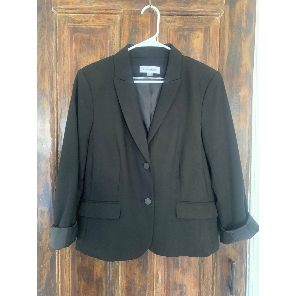 Black Calvin Klein Blazer